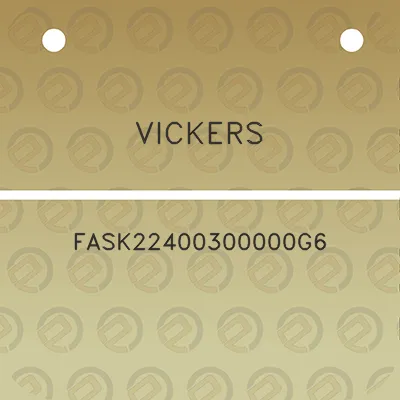 vickers-fask22400300000g6