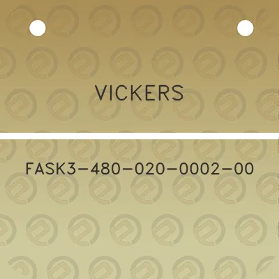 vickers-fask3-480-020-0002-00