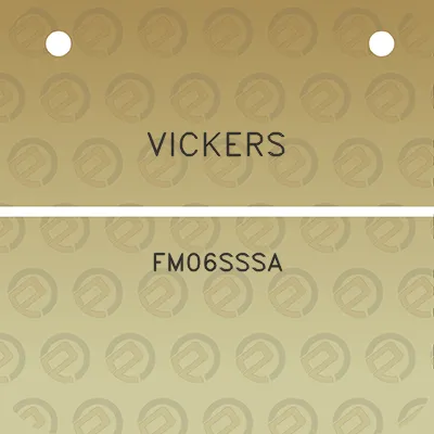 vickers-fm06sssa