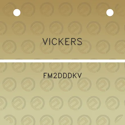 vickers-fm2dddkv