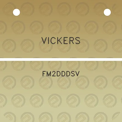 vickers-fm2dddsv