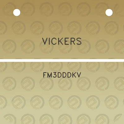 vickers-fm3dddkv