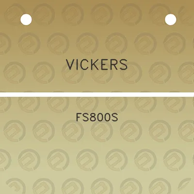 vickers-fs800s