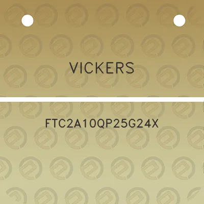 vickers-ftc2a10qp25g24x