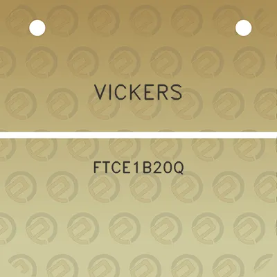 vickers-ftce1b20q