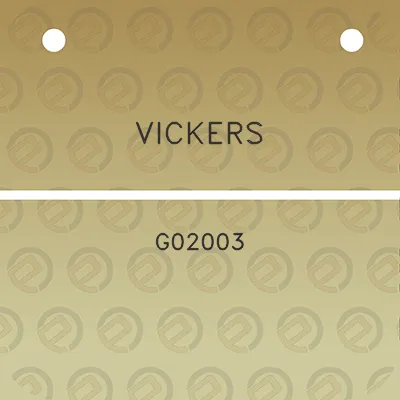 vickers-g02003