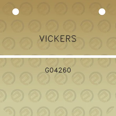 vickers-g04260