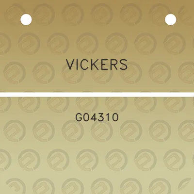 vickers-g04310