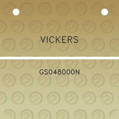 vickers-gs048000n