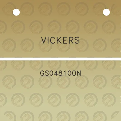 vickers-gs048100n