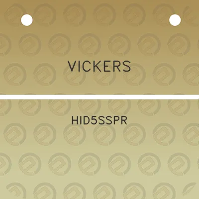 vickers-hid5sspr