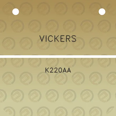 vickers-k220aa