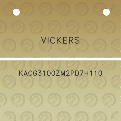 vickers-kacg3100zm2pd7h110