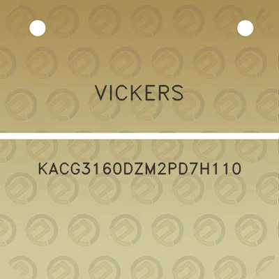 vickers-kacg3160dzm2pd7h110