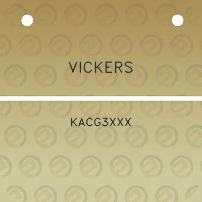 vickers-kacg3xxx