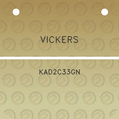 vickers-kad2c33gn