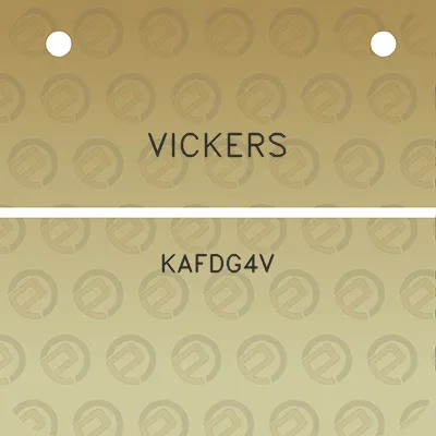 vickers-kafdg4v