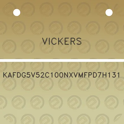 vickers-kafdg5v52c100nxvmfpd7h131