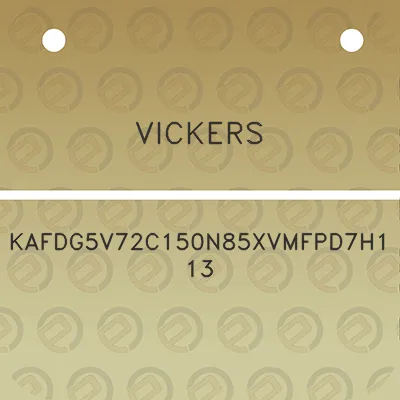 vickers-kafdg5v72c150n85xvmfpd7h113