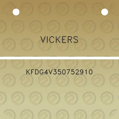 vickers-kfdg4v350752910