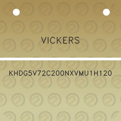 vickers-khdg5v72c200nxvmu1h120