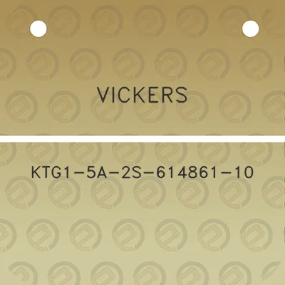 vickers-ktg1-5a-2s-614861-10