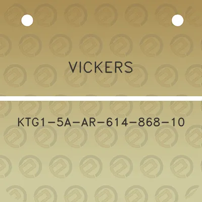 vickers-ktg1-5a-ar-614-868-10