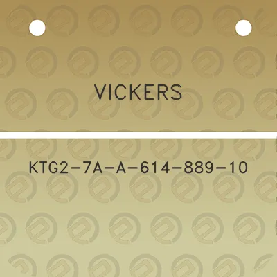 vickers-ktg2-7a-a-614-889-10