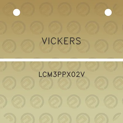 vickers-lcm3ppx02v