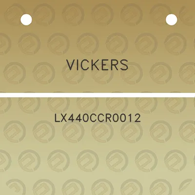 vickers-lx440ccr0012