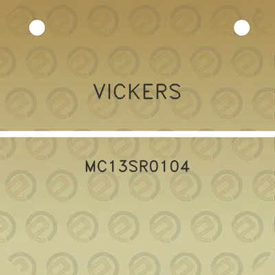 vickers-mc13sr0104