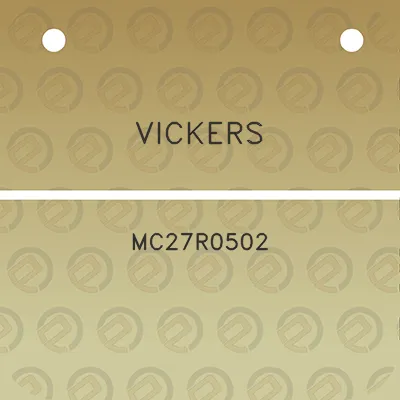 vickers-mc27r0502