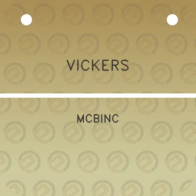 vickers-mcbinc