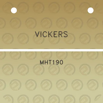 vickers-mht190