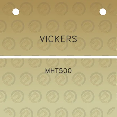 vickers-mht500