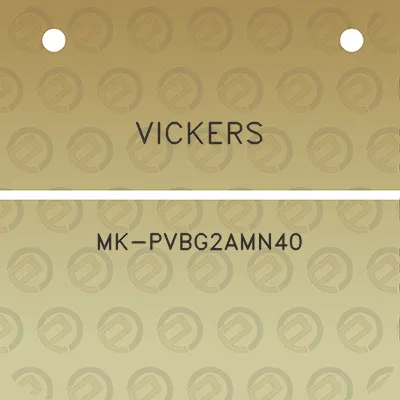 vickers-mk-pvbg2amn40