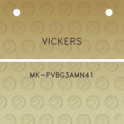 vickers-mk-pvbg3amn41