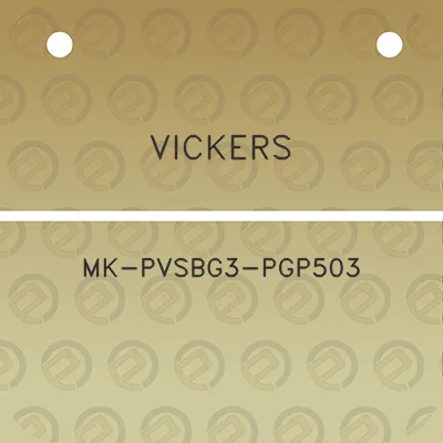 vickers-mk-pvsbg3-pgp503