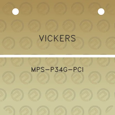 vickers-mps-p34g-pci