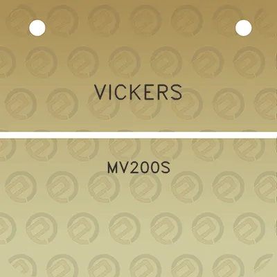 vickers-mv200s