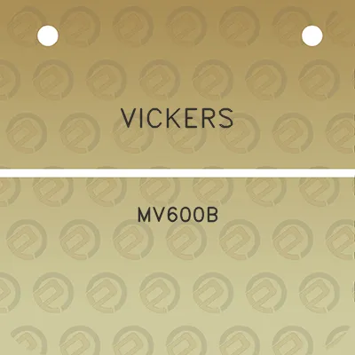 vickers-mv600b