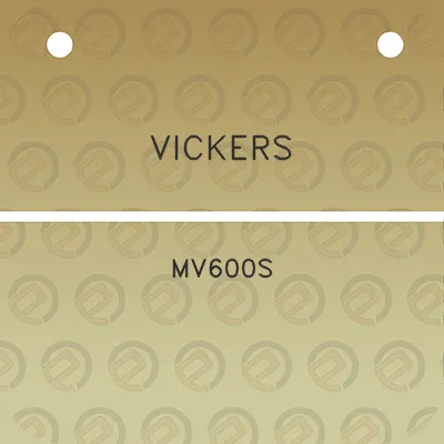 vickers-mv600s