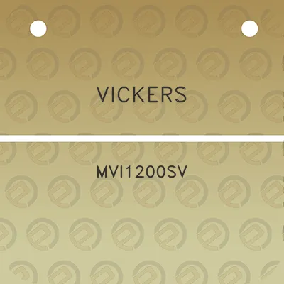 vickers-mvi1200sv