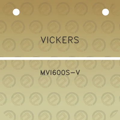 vickers-mvi600s-v