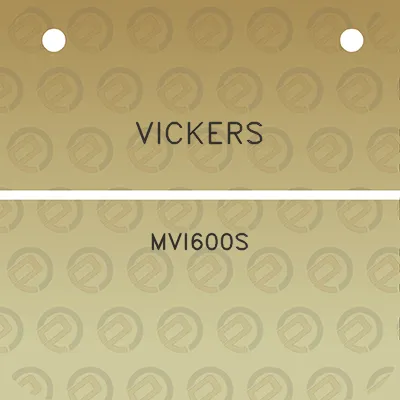 vickers-mvi600s