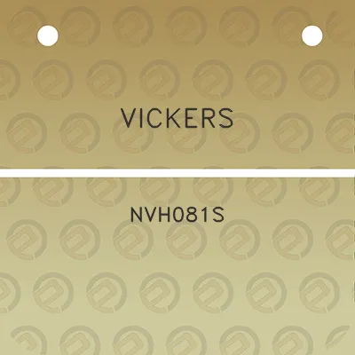 vickers-nvh081s