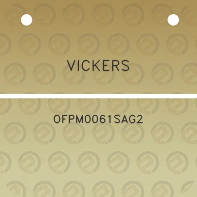 vickers-ofpm0061sag2