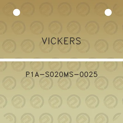 vickers-p1a-s020ms-0025