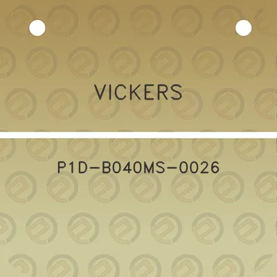 vickers-p1d-b040ms-0026