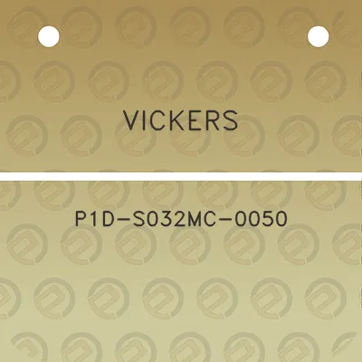 vickers-p1d-s032mc-0050